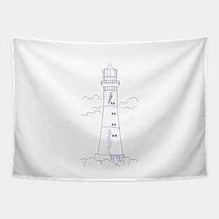 Summer Light House Tapestry