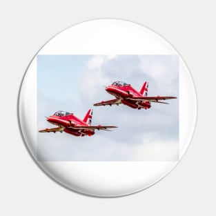 Red Arrows Formation Pair Pin