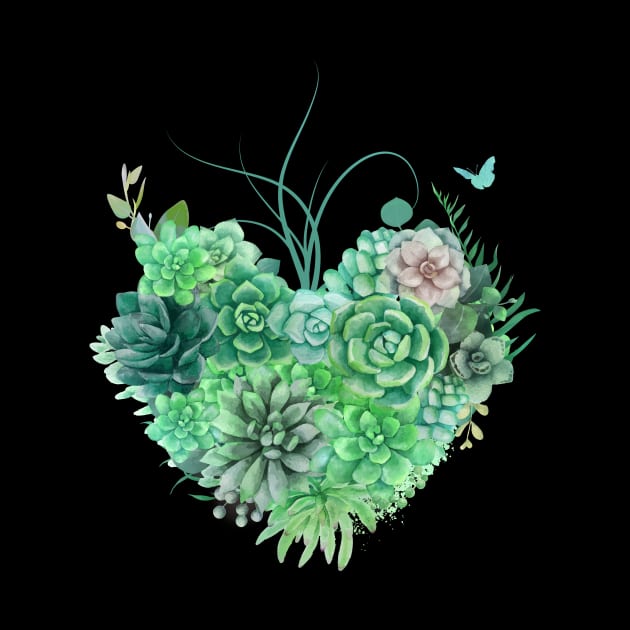 Succulent Heart by shaireproductions