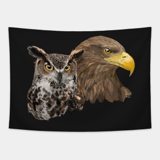 Pigargo and Owl Tapestry