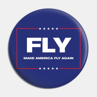 Vote Mike Pence's Fly in 2020 Trump Pin