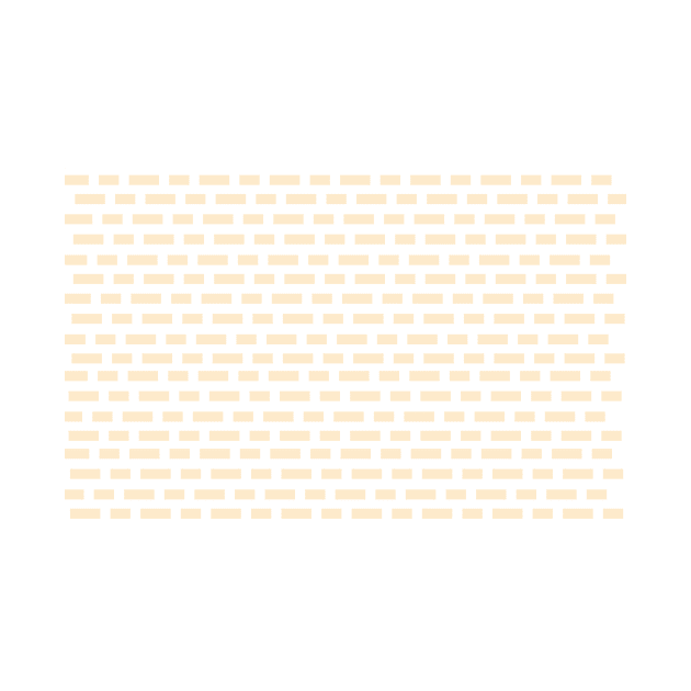 Peach Dots Pattern by Rosemogo