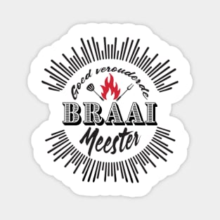 South-African Braai Sign Magnet