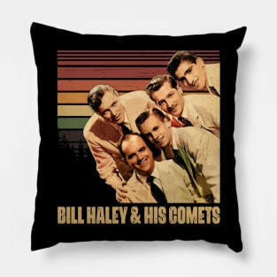 Crazy, Man, Crazy Chronicles Haley & His Comets Fanatic Design Pillow