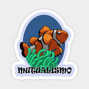 Clownfish o Pez Payaso -Diseños para Biólogos Magnet