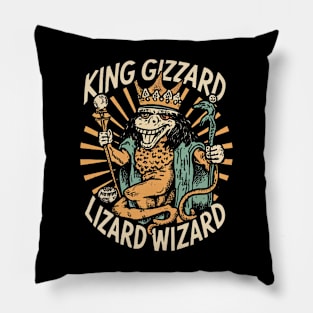 King Gizzard & The Lizard Wizard - Original Fan Art Pillow