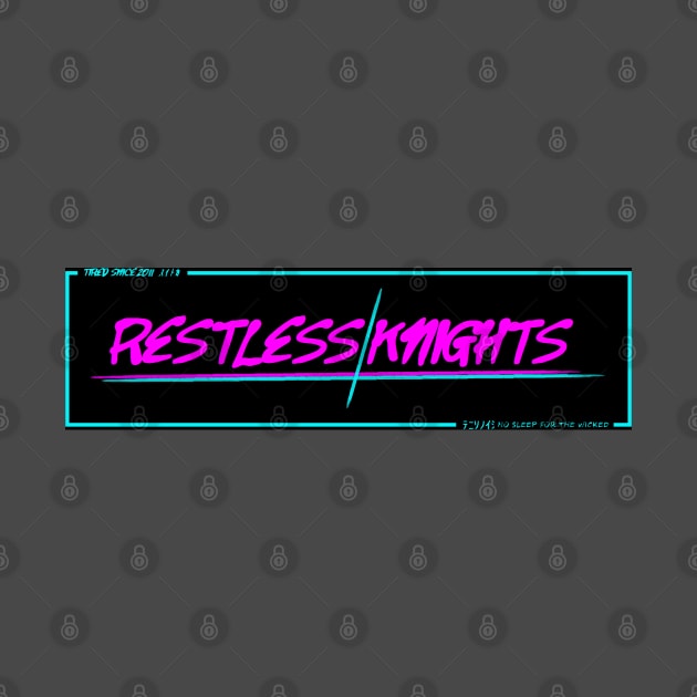 Restless Knights V1 (Black background) by Jsaviour84