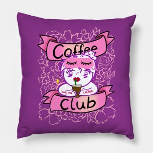 Coffee Club Pillow