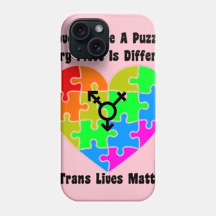 Love Is Like A Puzzle Phone Case