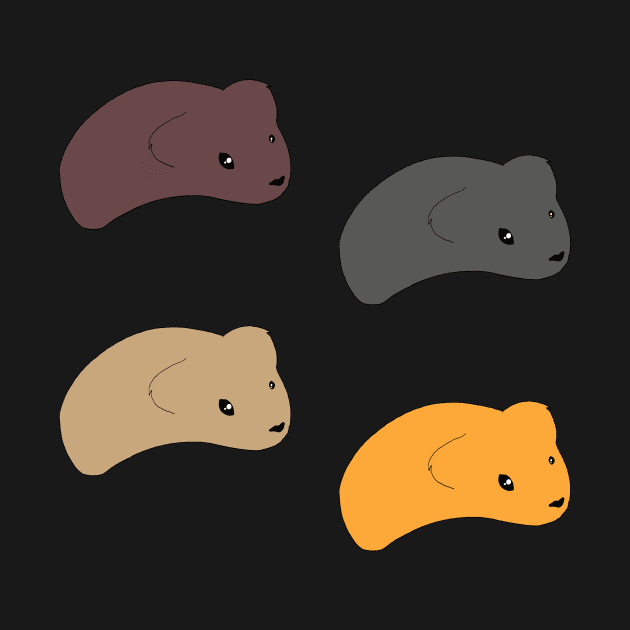 bean guinea pigs by xaxuokxenx