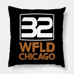 WFLD Channel 32 Pillow