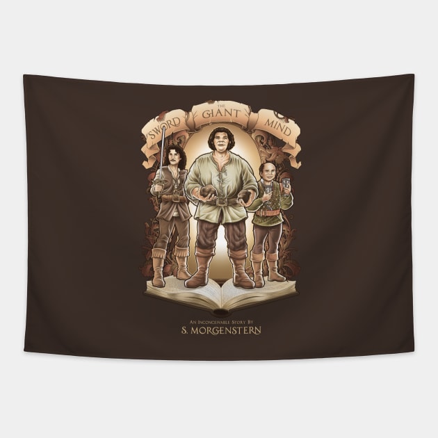 An Inconceivable Story Tapestry by saqman