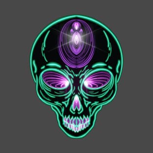 Psychedelic Visionary Alien T-Shirt