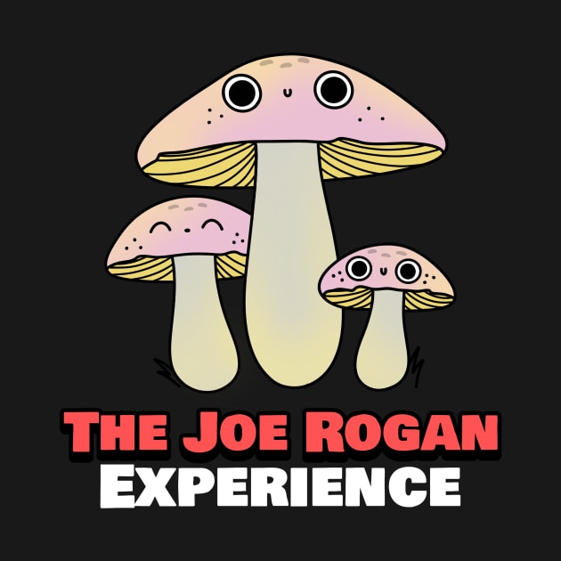 The Joe Rogan Experience Vintage Mushroom Toon by TeeTrendz