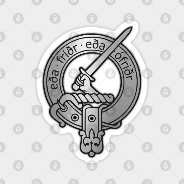 Clan Gunn Crest - Old Norse Magnet by Taylor'd Designs