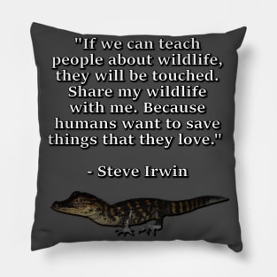 American Alligator Pillow