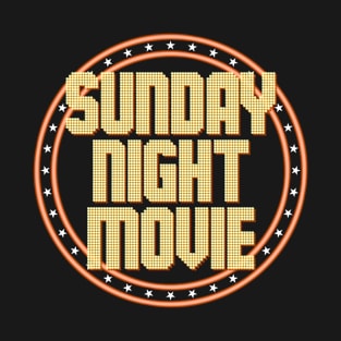 Retro Sunday Night Movie T-Shirt