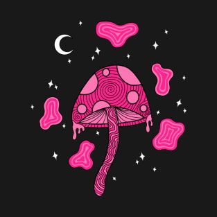 Pink Mushroom T-Shirt