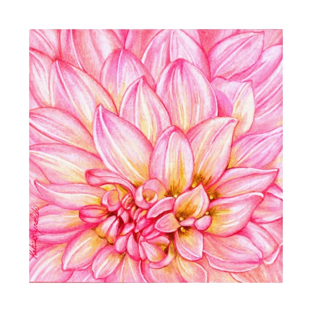 Chrysanthemum in Pink by KatareyDesigns