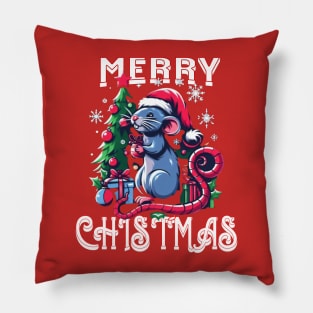 Merry Mice-mas Pillow