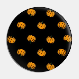 Pumpkin Vintage Pattern Design Pin