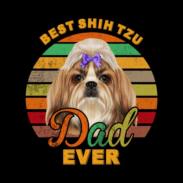 Best Shih Tzu Dad Ever by franzaled