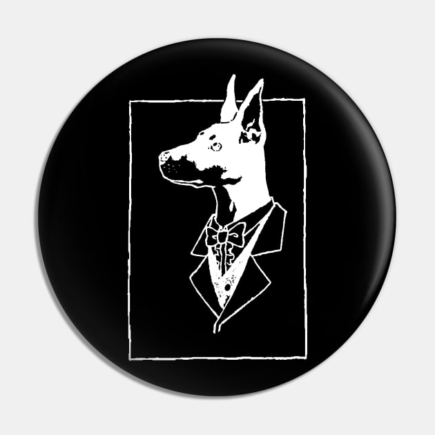 Dobermans Man Gentleman Pin by ebayson74@gmail.com