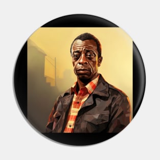 James Baldwin Pin