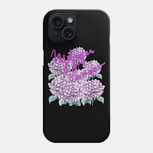 hydrangea and summer Phone Case