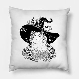 Witchy Frog Pillow