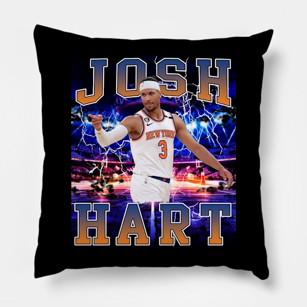 Josh Hart Pillow by Gojes Art