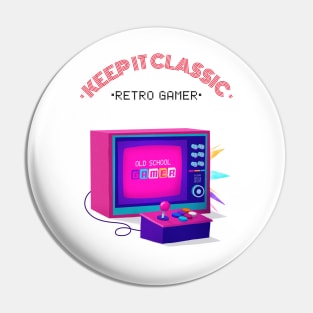 Let's keep it classic and be a retro gamer ! Pin