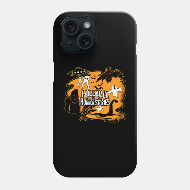 HHS Cryptids Orange Phone Case by Hillbilly Horror Stories