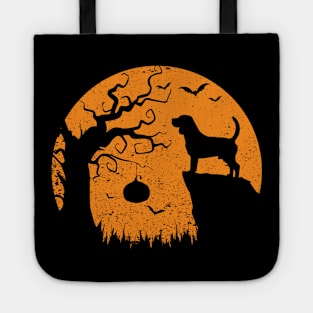 Beagle Dog Halloween Witch Costume Styled Beagle Mom Tote