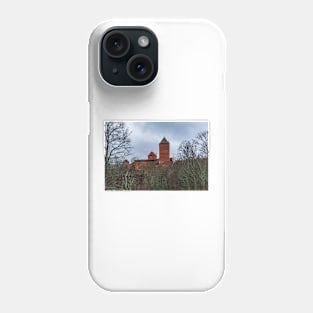 Ruins With tall cylindrical tower of Turaida Medieval Castle Phone Case