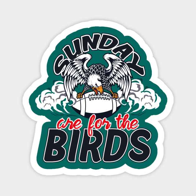 Sunday are for the Birds Magnet by HarlinDesign