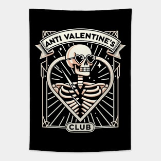 Anti Valentine’s Club - Art Deco Aesthetics Tapestry