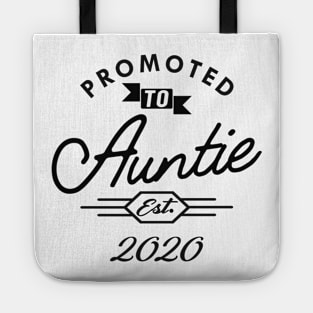 New Auntie - Promoted to auntie est. 2020 Tote