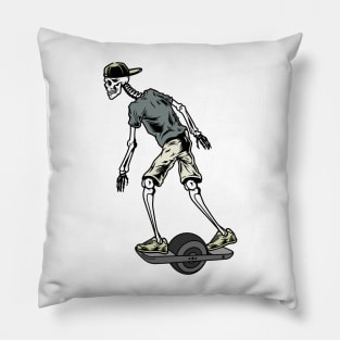 Onewheel Skeleton Pillow