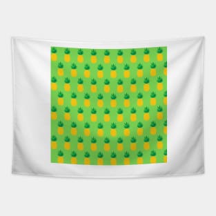 Green Pineapple Tapestry