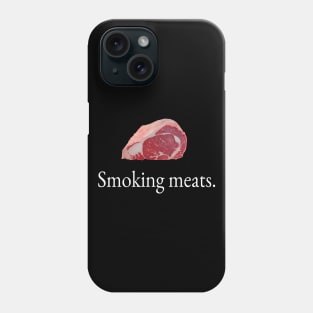 Smoking These Meats (TheZucc Quote) Retro Tech Company Funny Gift Idea Phone Case