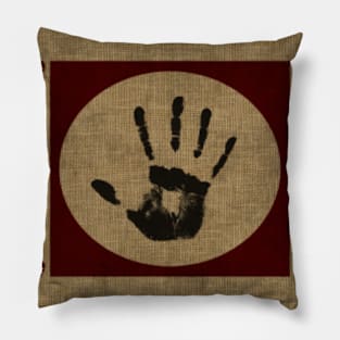 TES Tapestry 18 - Flag of the Dark Brotherhood Pillow