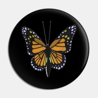 Butterfly 02k, transparent background Pin