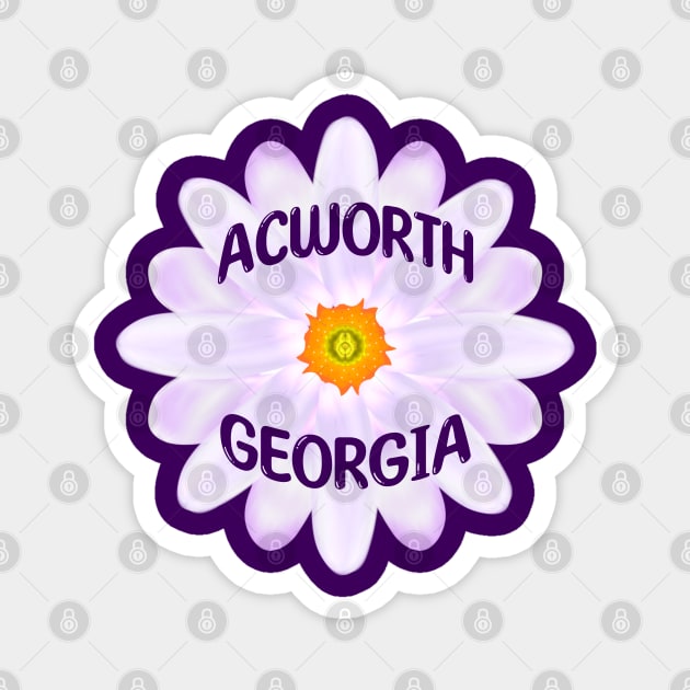 Acworth Georgia Magnet by MoMido