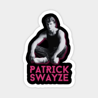 Patrick swayze\\\original retro fan art Magnet