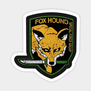 Metal Gear Solid Fox Hound Magnet