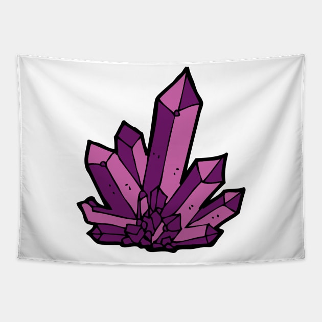 Purple Crystal Tapestry by Sloth Station