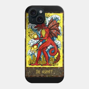 The Hermit. Magic Gate Tarot Card Design. Phone Case