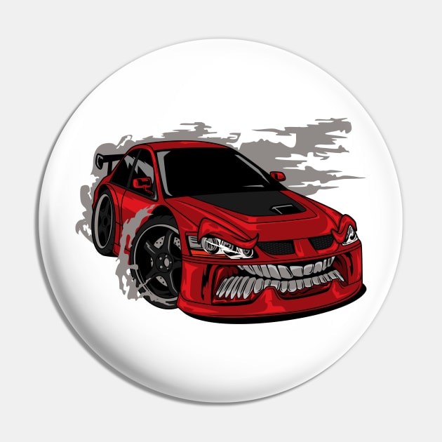 Mad Car Pin by D3monic