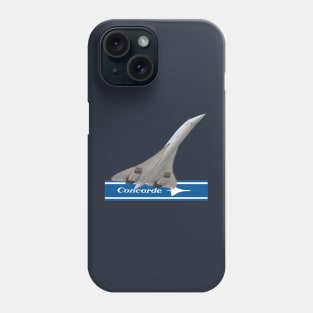 Concorde in flight Phone Case